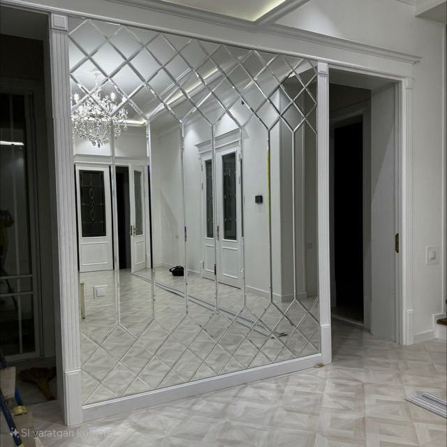 Oyna kesish xizmati rombik tosh oyna