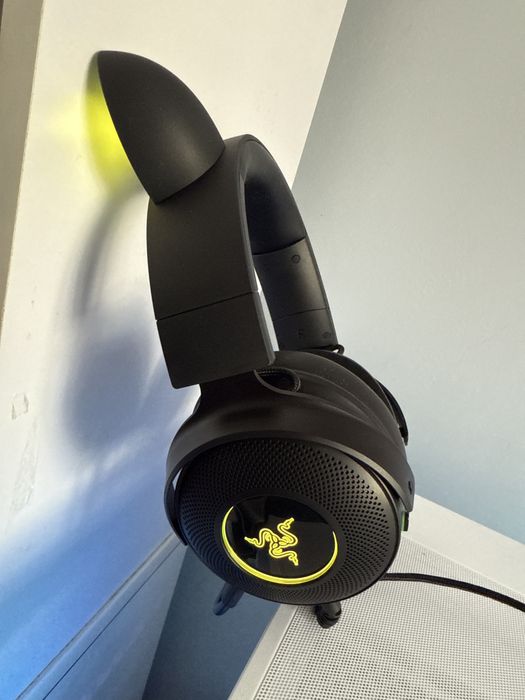 Гейминг слушалки Razer - Kraken Kitty Edition V2 Pro, Black