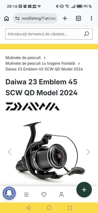 Mulinete Daiwa 23 Emblem 45 sqw