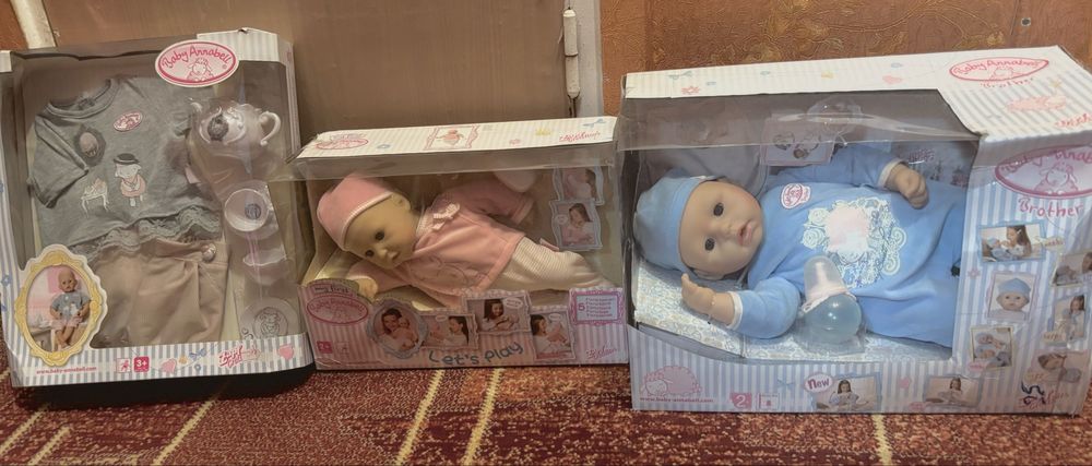 Продам пупсов Baby Annabell оригинал