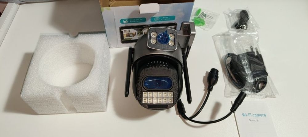 Cameră supraveghere wifi (dublă)