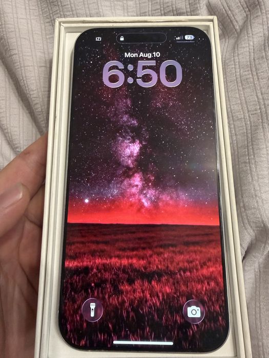 iPhone 16 Pro Max 256 ГБ, белый