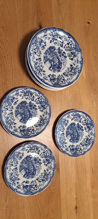 Portelan englezesc Ironstone 3 farfurii desert