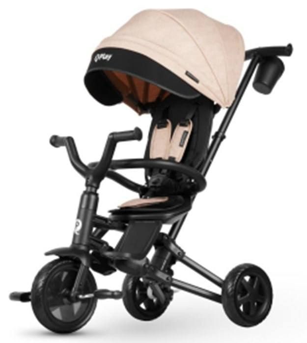 Детский складной велосипед трансформер резиновая колеса