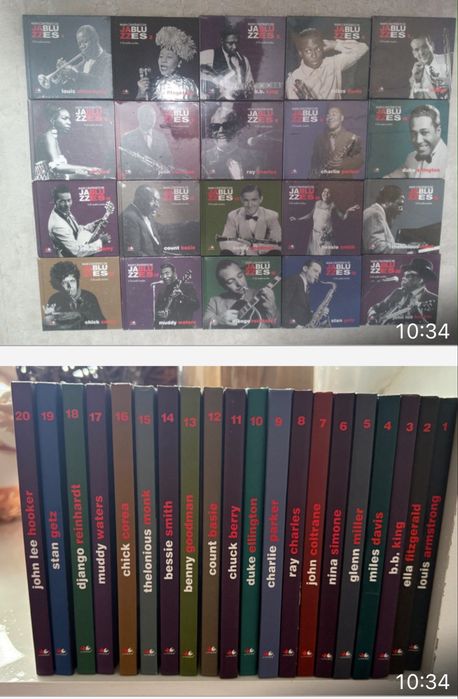 CD muzică jazz și blues