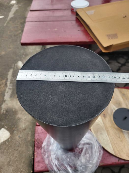 Măsuță cafea NOUĂ - Lemn Mango și Picior Metalic