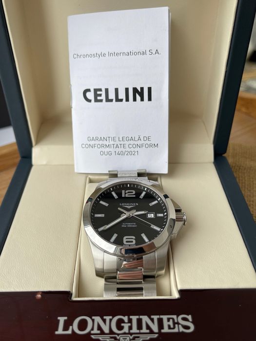 Longines Conquest Automatic 43mm L3.778.4.58.6 impecabil ca nou