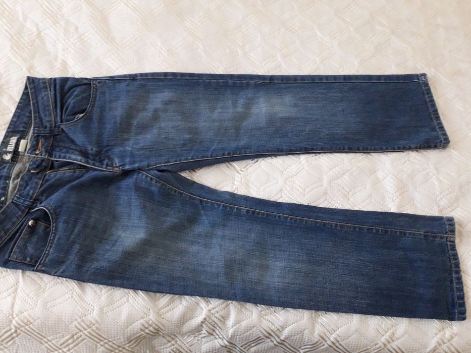 Дънки и зимен панталон р.146