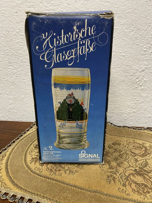 Немска чаша за бира ръчна изработка със сертификат