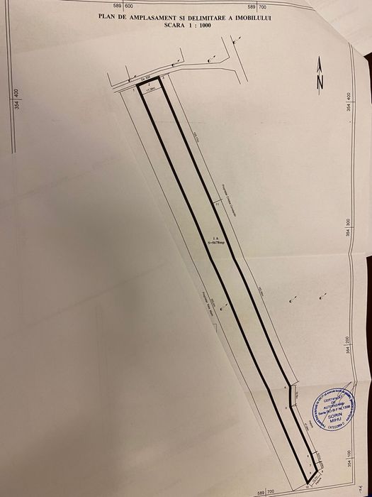 Teren intravilan Snagov Padure 42€/mp