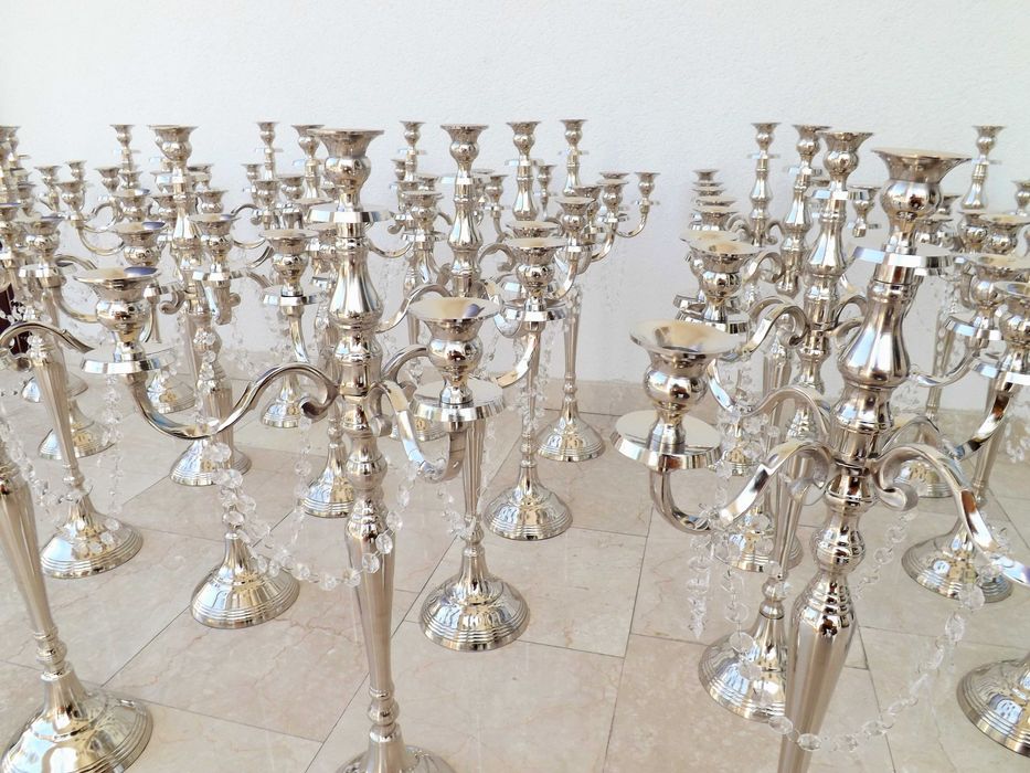 Recuzita nunta - sfesnice cu 5 brațe