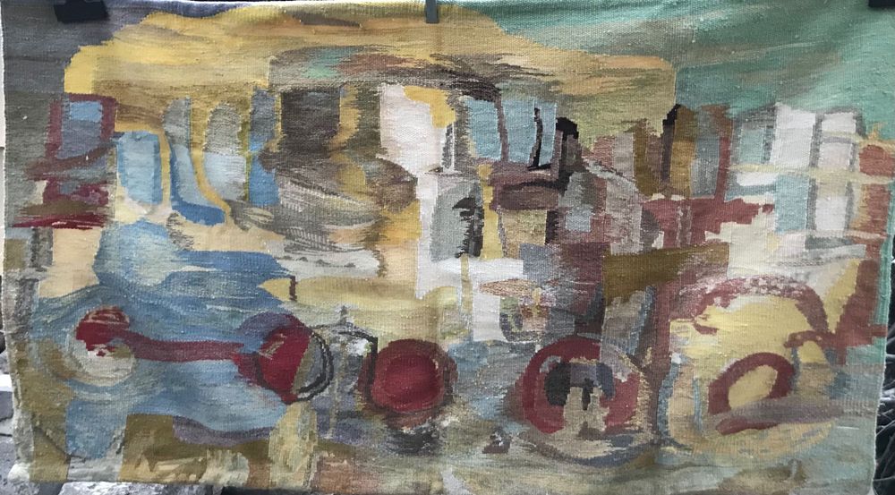 Авторски стенни пана ! Художествена тъкан - ръчна изработка !