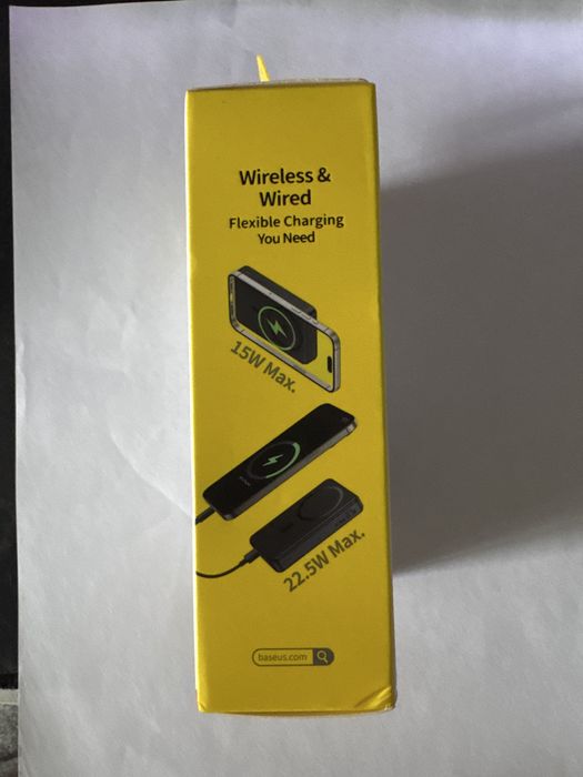 Baterie externa Baseus Qi2 MagSafe 10.000 mAh NOU SIGILAT