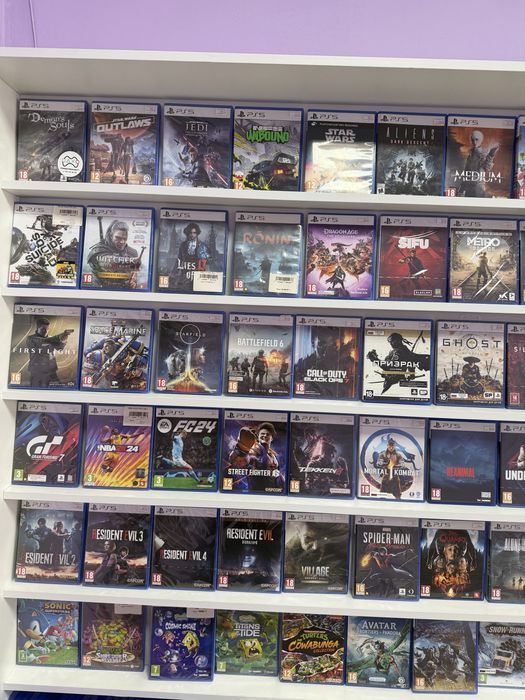 Диски для Playstation 5 и 4