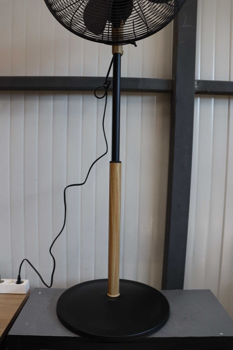 Подов вентилатор Cecotec EnergySilence Woodstyle, 50W, дървесен вид