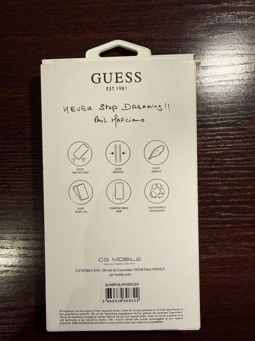Калъф за Iphone 16 pro Guess