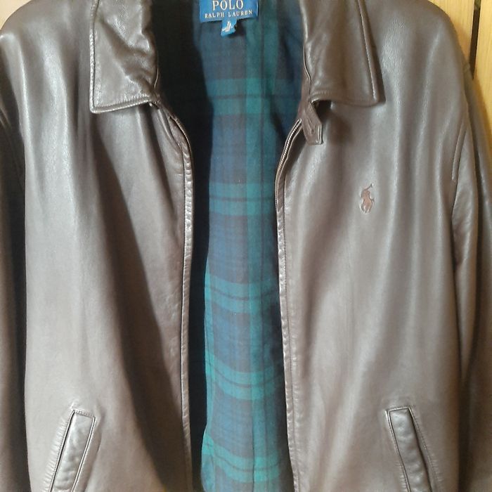 Кожено яке естествена кожа polo ralph lauren