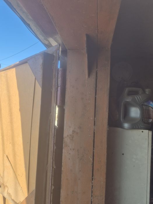 Ворота гаражные железные