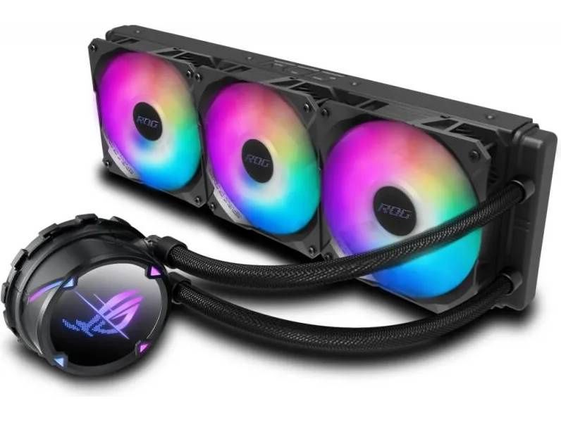 Водно охлаждане за процесор ASUS ROG STRIX LC II 360 ARGB, AIO за AMD AM5 Сокет