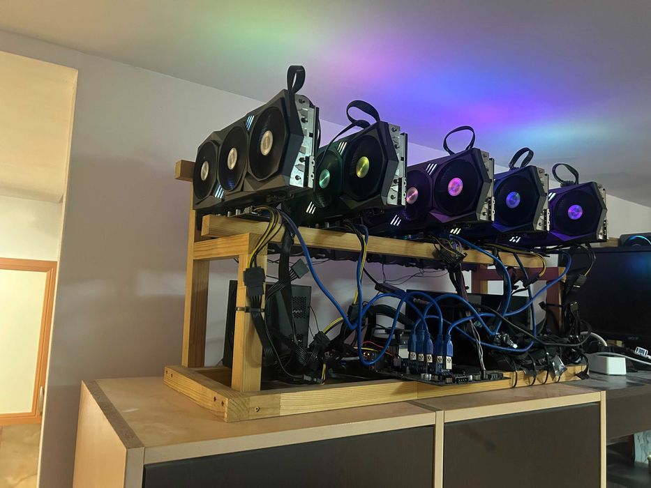 Продавам майнинг риг MSI RTX3070