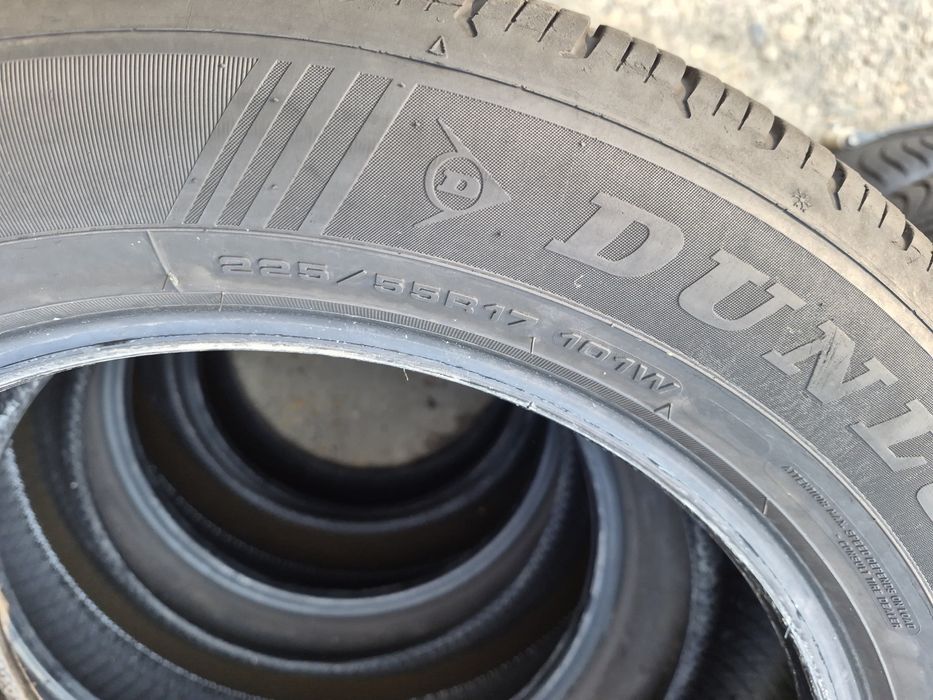 4бр. 225 55 17 Dunlop всесезонни.