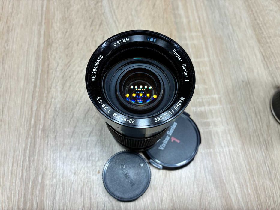 Обектив Vivitar Series 1 28-90mm f/2.8-3.5 Canon FD байонет