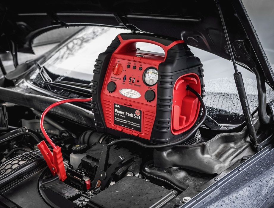 Robot de pornire APA Power Pack 5in1, Compresor, PowerBank, Inverter
