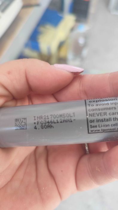Celule 21700 LG  m50LT 4800 mAh 14.4A impecabile, cu factura si garantie, livrare in tara