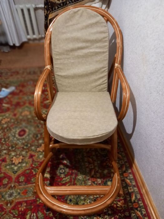 Кресло качалка  поетенная