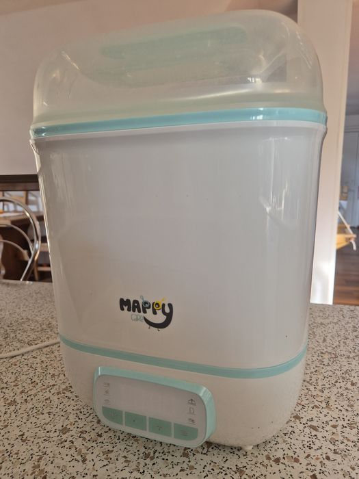 Sterilizator electric 5 in 1 Mappy, pentru 8 biberoane