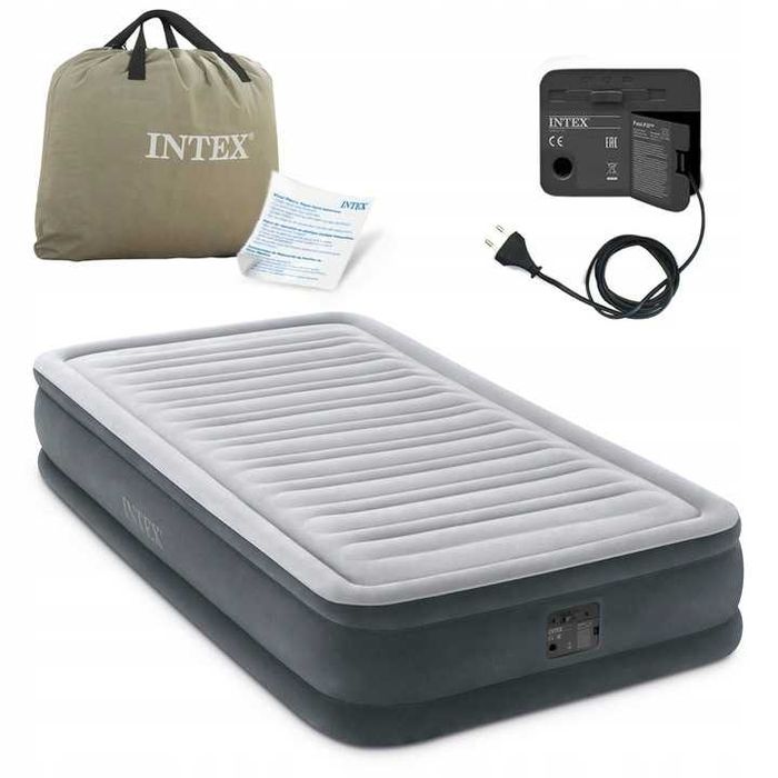 Кровать надувной-99x191x33 cм. Intex-67766 Доставка бесплатно