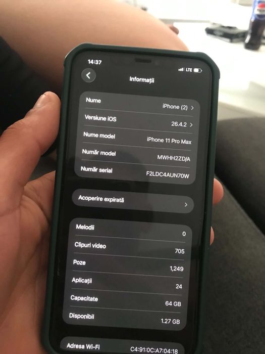 Vand iphone 11 pro max