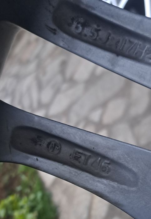 4х100 Джанти  17 цола Безупречно състояние