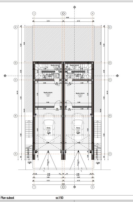 Duplex Voronet Nou Semifinisat 202 mp