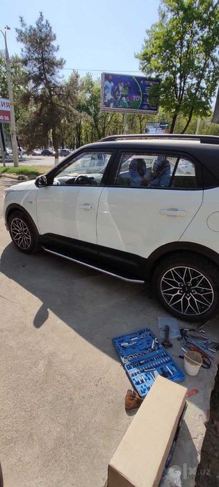Порог площадка для Hyundai Creta 1 2