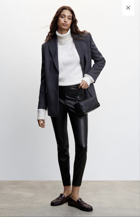 Чисто нов кожен клин MANGO – с етикет, размер S