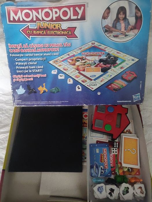 Joc Monopoly cu banca electronica si carduri! Ptr copii si adulti