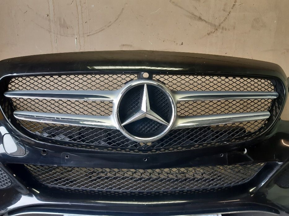 Mercedes W205 C class bara fata grila crom scheleti
