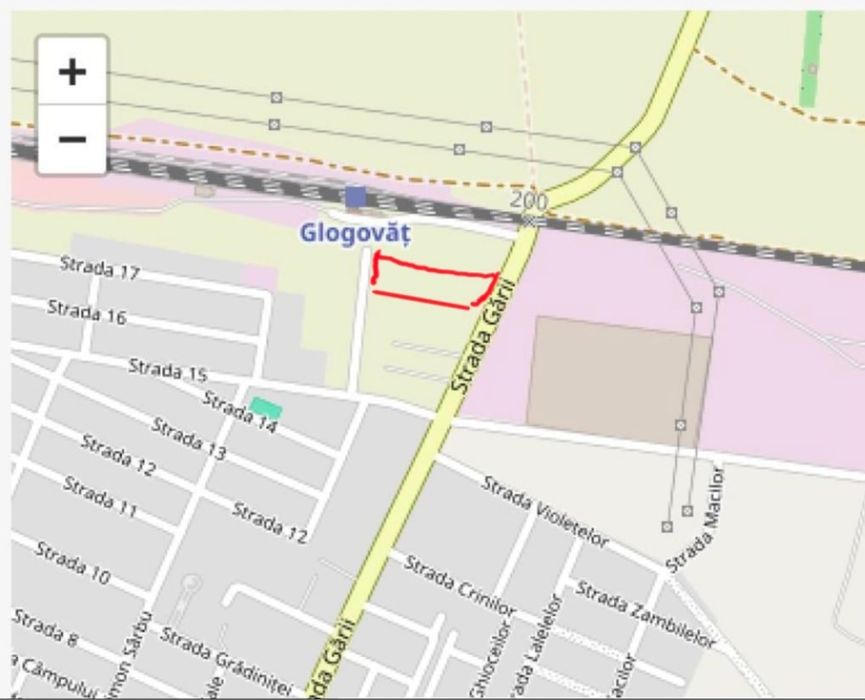 Teren intravilan PUZ APROBAT-str.Garii Vladimirescu