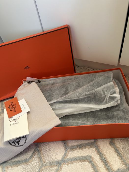 Сапоги hermes натуралка