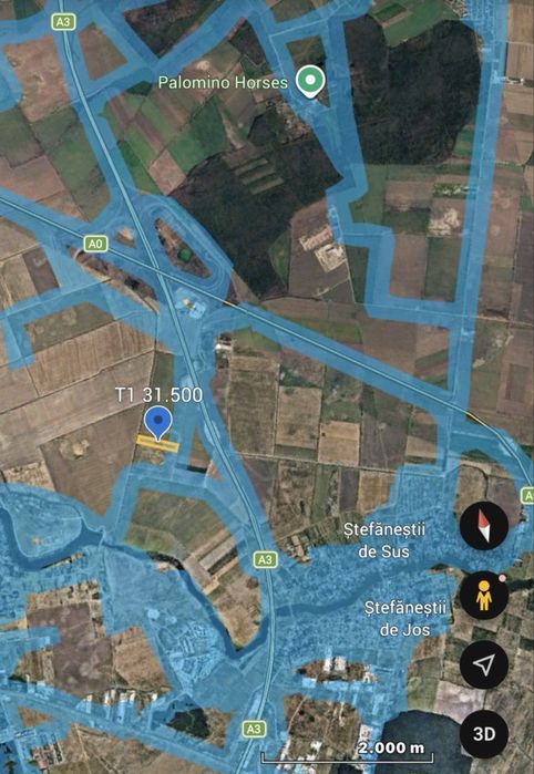 Teren Intravilan Constructii Stefanestii de Jos Nod A0-A3