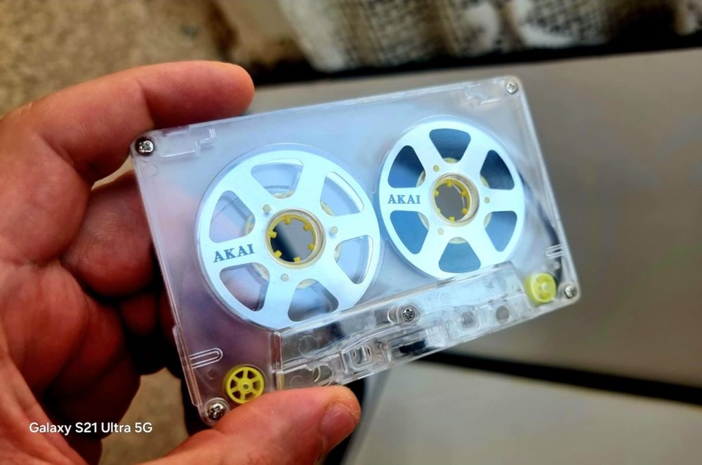 Caseta audio role aluminiu,Technics/Sony/PioneerAkai/Maxell