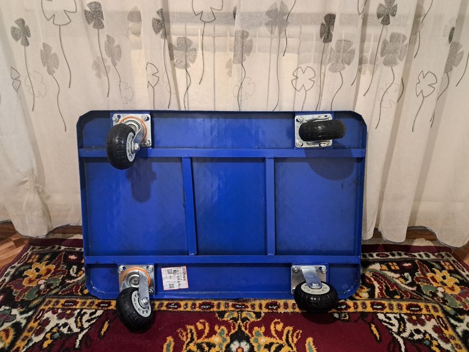 Тачка 4 колесо  80 см длиной