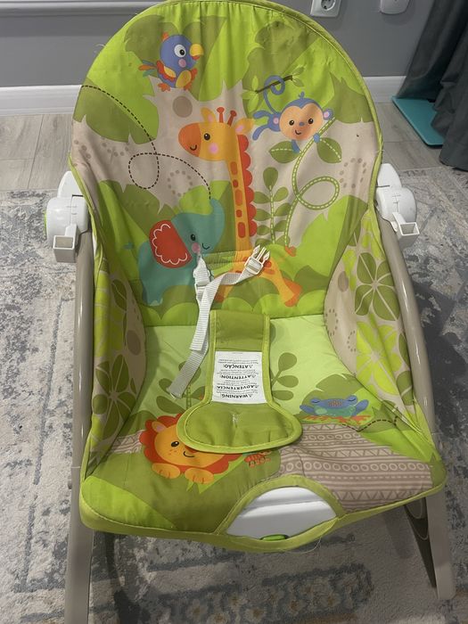 Детский шезлонг-качалка