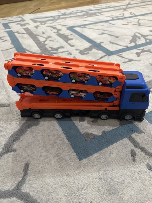 Проам игрушечный  камаз и кран