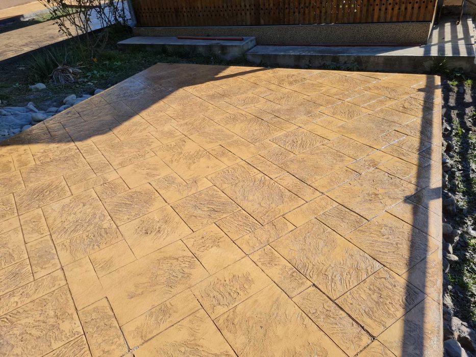 Beton amprentat vâlcea