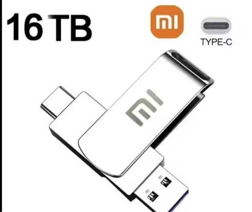 Fleshka type-c usb ikki taraflama 512GB,1TB,2TB,4TB,8TB,16TB ligidan