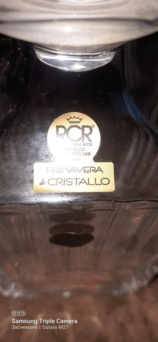 Кристален декантер оригиналенза уиски