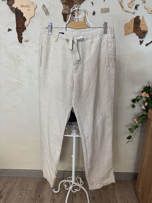 Мъжки Ленен панталон лен 34 м m l л