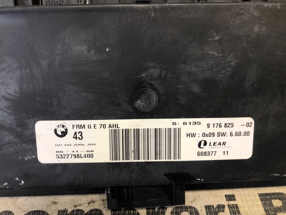 Modul lumini FRM 2 FRM 3 AHL BMW X5 X6 E70 E71